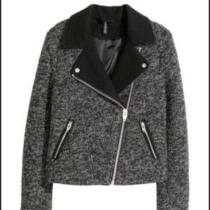 A wool blend jacket :)