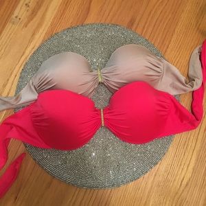 Strapless Victoria secret tops