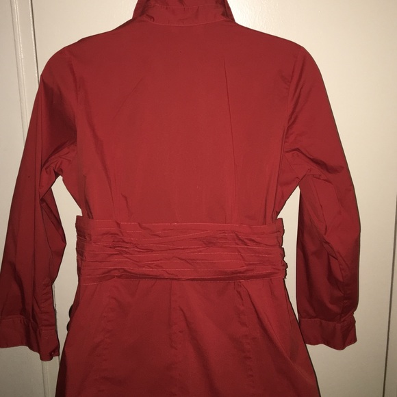 Dark orange/Rust Button down - Picture 3 of 4