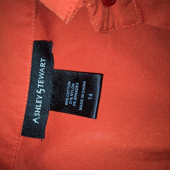 Dark orange/Rust Button down - Picture 4 of 4