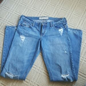 Hollister jeans 9R laguna skinny light wash