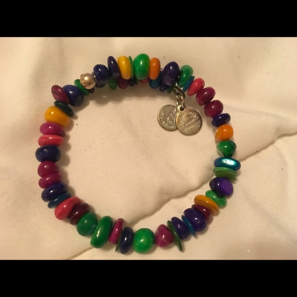 Alex and Ani Original 2005 Ball end multi color