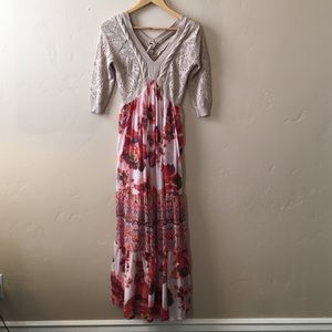 Free People Rose Maxi