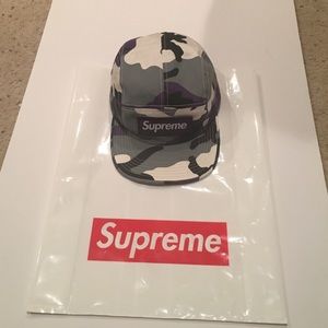 SUPREME Camo 5 Panel Box Logo F/W 16