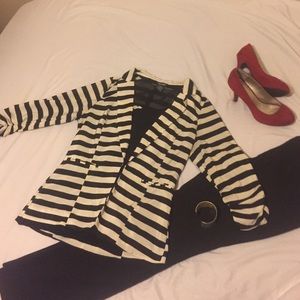 Striped Blazer