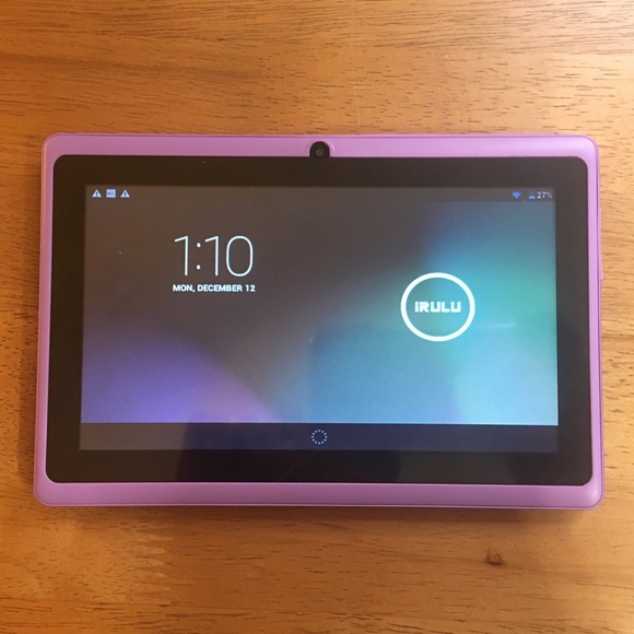 7" lilac tablet, like new! Box, case + more - Picture 1 of 4