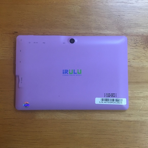 7" lilac tablet, like new! Box, case + more - Picture 2 of 4