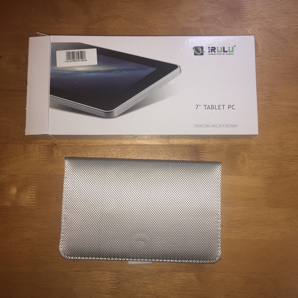 7" lilac tablet, like new! Box, case + more - Picture 4 of 4