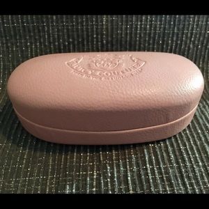 Sold!! Juicy Couture Sunglasses Case w/ Cloth