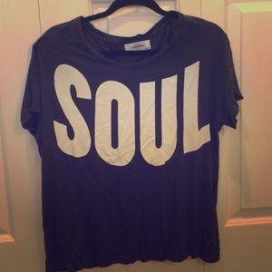 SoulCycle "SOUL" tee size medium