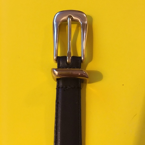 Coach black leather belt, size large - Picture 1 of 4