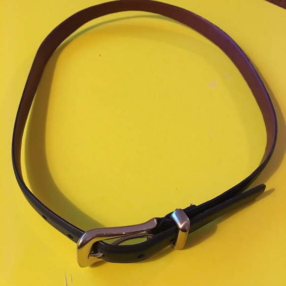 Coach black leather belt, size large main image 4
