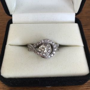 "Loves Embrace" Diamond Ring