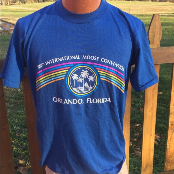 Other - Vintage Florida Moose Convention Souvenir Shirt