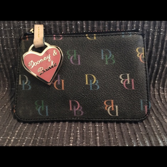 SOLD!! Dooney & Bourke Coin Purse W/ Charm