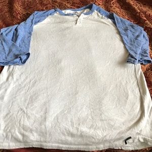 On the Byas 3/4 sleeve Henley