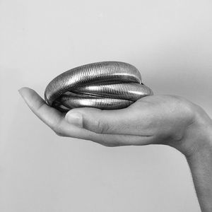 Stunning Tripple Stacked Bangle Bracelet