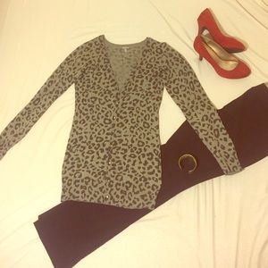 Leopard Cardigan