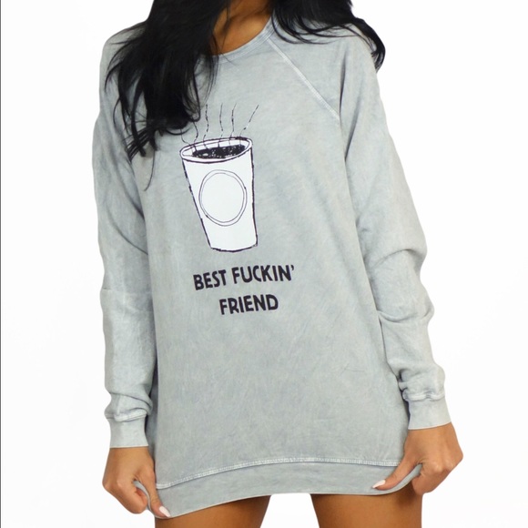 Hips And Hair Best Fuckin Friend Sweater