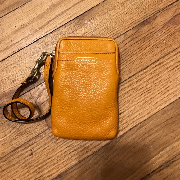 Coach wristlet