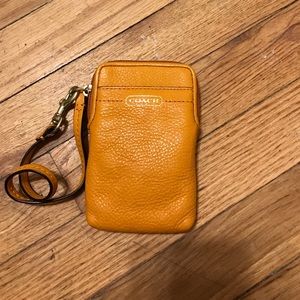 Coach wristlet