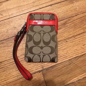 Coach wristlet