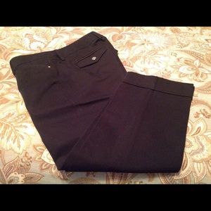 White House Black Market slim crop
