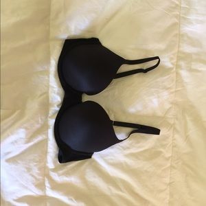 Aerie sunny push-up black bra 36C