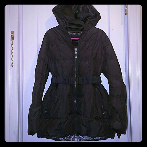Betsey Johnson Gray Puffer Winter coat
