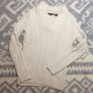 Jeanne Pierre Cable Knit Sweater