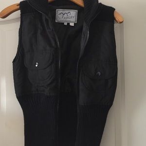 Black vest