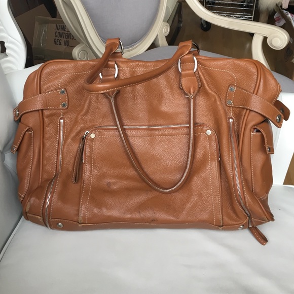 Rare Longchamp Leather Traveler