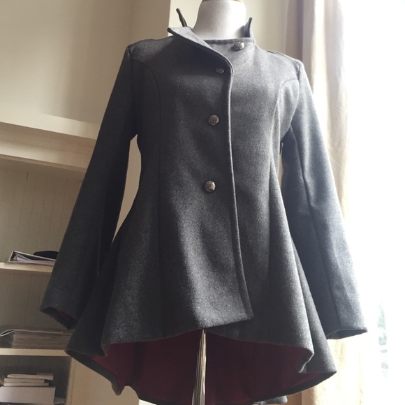 Nini Fashion Jackets & Blazers - Grey military jacket M size