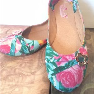 Floral flats
