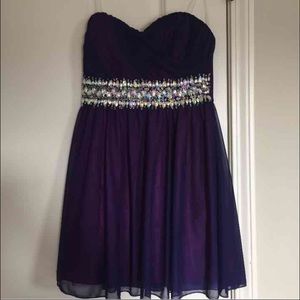 Sequin Hearts-Dillard's Homecoming Dress
