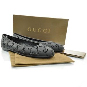 Black Gucci Flats