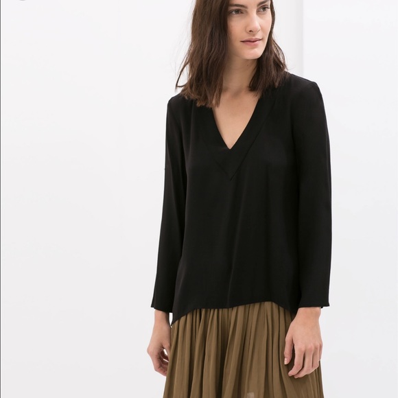 zara formal tops