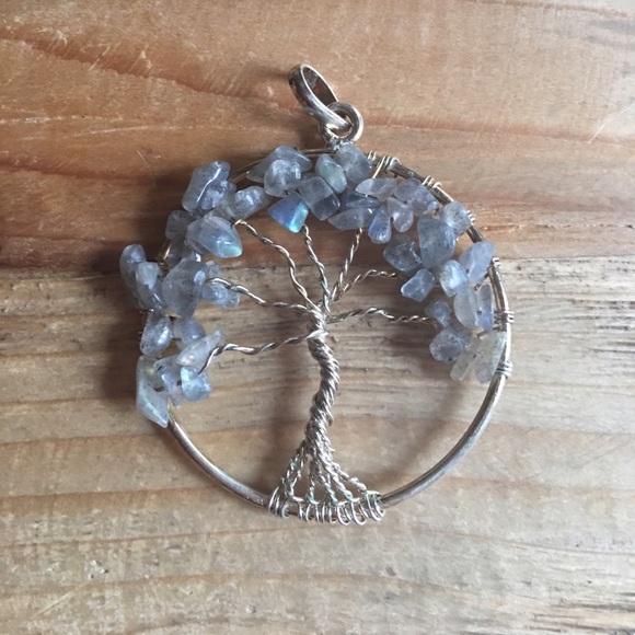 Crystal Tree of Life Pendant
