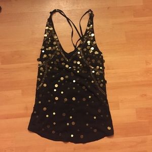 Urban Outfitters Dressy Sequin Tank