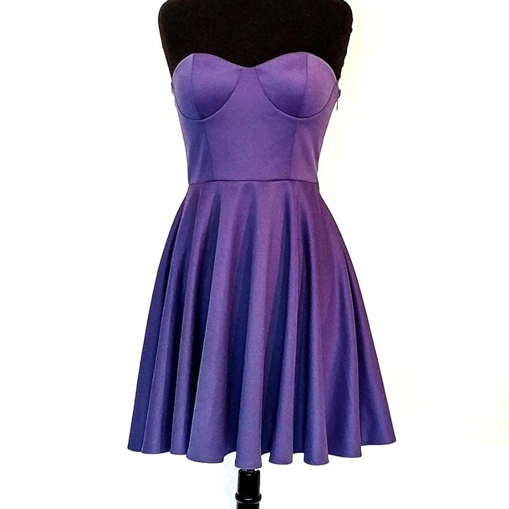 NWOT Blaque Label Purple party dress
