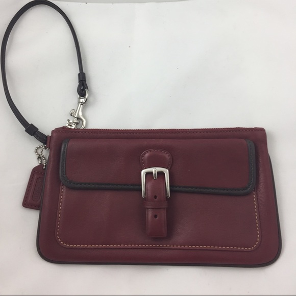 Red Coach Wristlet! - Picture 1 of 4