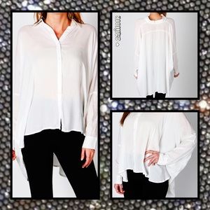 ✂️2/$30 2DAY ONLY🆕White Soft Silky Button