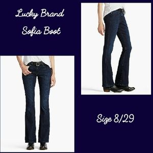 Lucky Brand, Sofia, Boot Cut, Sz 8/29