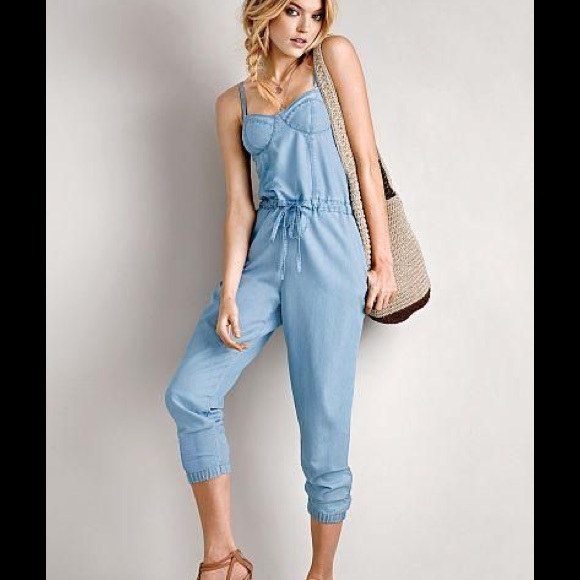 Victoria's Secret Chambray Jumper