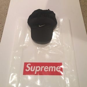 Black Nike Swoosh Hat