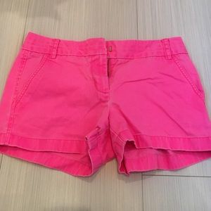 Pink chino shorts