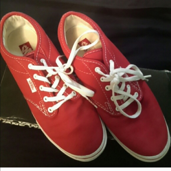 Brand new Red vans