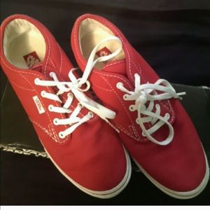 Brand new Red vans
