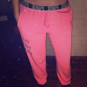 PAIR (2) Pink Joggers/Sweatpants SELLING TWO PANTS