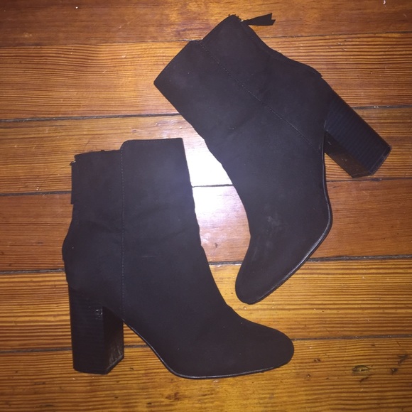 H&M Black Booties